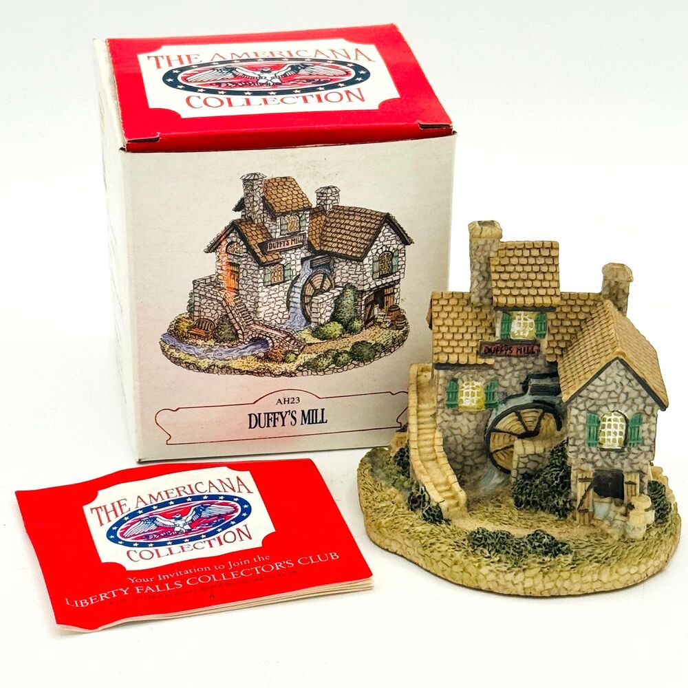 Liberty Falls Americana Collection Duffy's Mill AH23 Vintage 1993